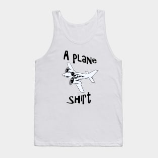 A Plane Shirt Tank Top